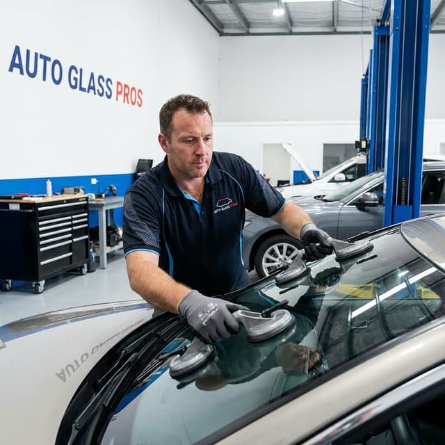 Auto glass and windshield repair at Heritage Paint & Body